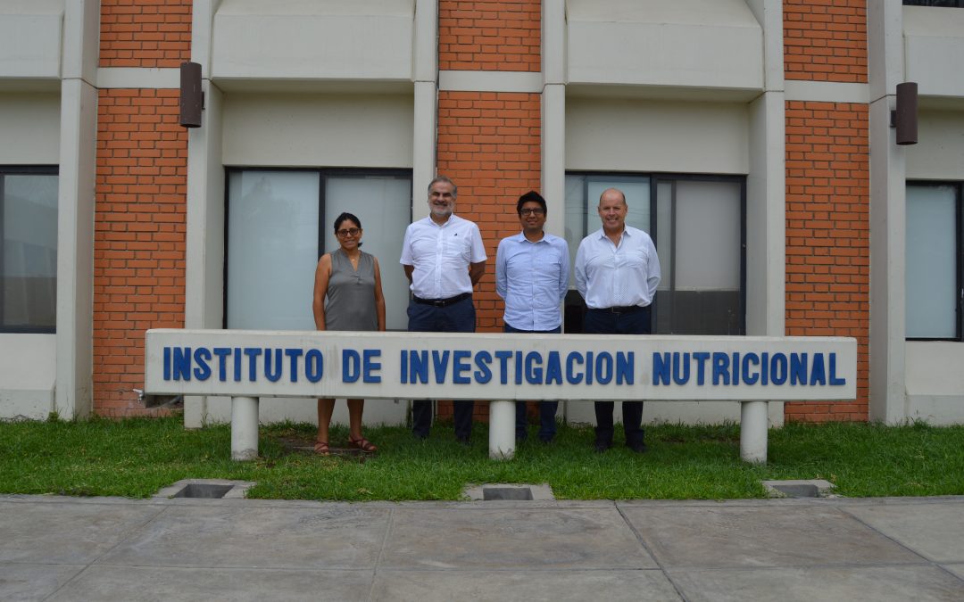 Representantes de Grade se reunieron con autoridades del IIN para analizar el trabajo colaborativo con NdM